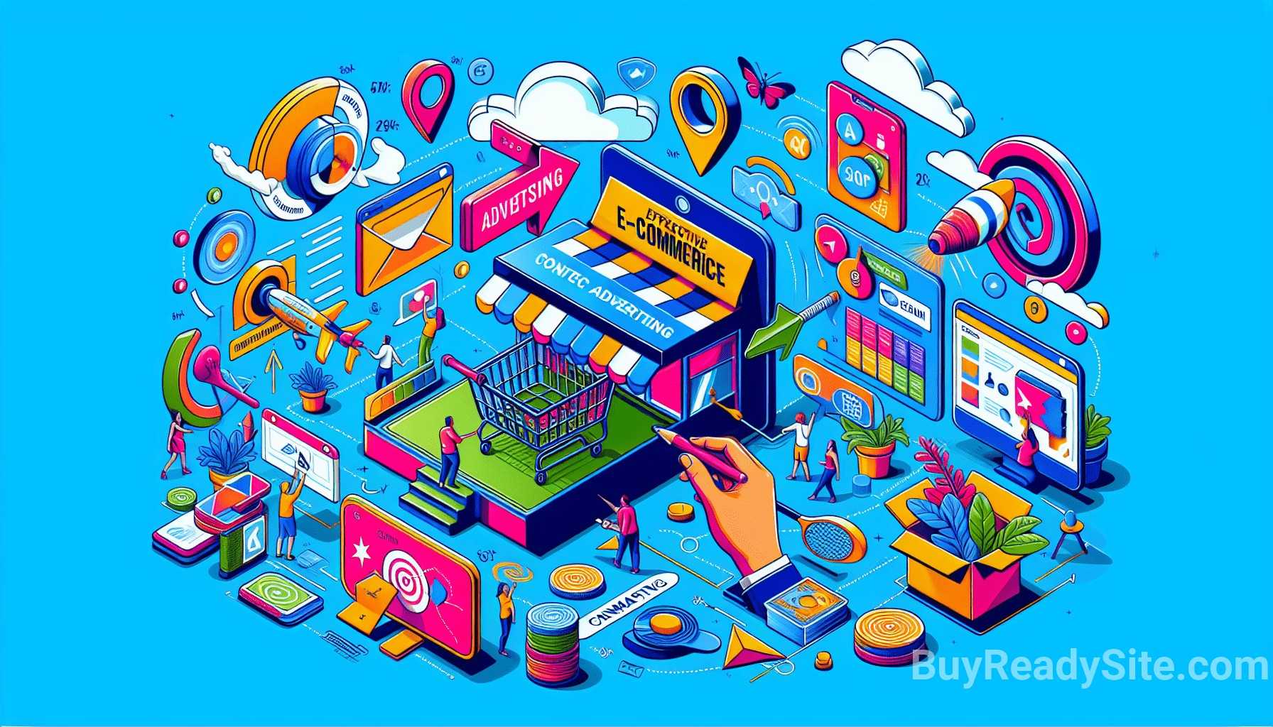 Illustration for section: 6. Advertising activity and marketing Advertising activity - woocommerce optimization